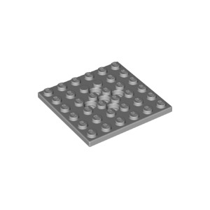 LEGO® Plate 6x6 avec 5 Passages pour Connecteurs