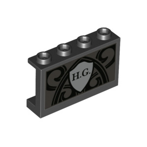 LEGO® Cloison 1x4x2 Imprimée Harry Potter "HG"