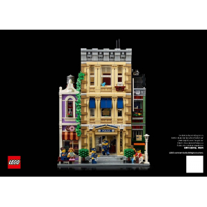 LEGO® Notice - Papier Set 10278 Commissariat