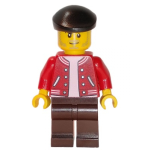 LEGO® Mini-Figurine Vendeur Presse Kisoque à Journaux - Icon