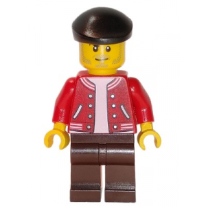 LEGO® Minifigure Newsstand Operator