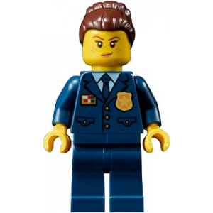 LEGO® Mini-Figurine Officier de Police Femme - Icons