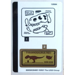 LEGO® Autocollant - Stickers 76940 Jurassic World