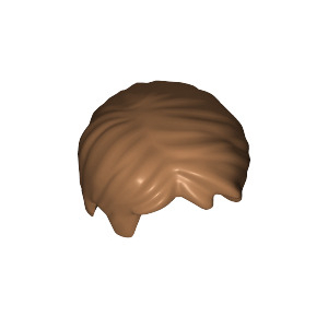 LEGO® Minifigure Hair Short Tousled with Side Part