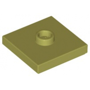 LEGO® Plate Modified 2x2 with Groove and 1 Stud in Center