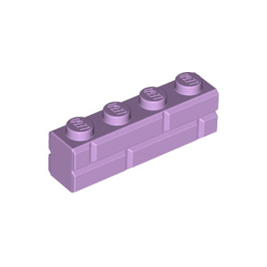 LEGO® Brick Modified 1x4 with Masonry Profile