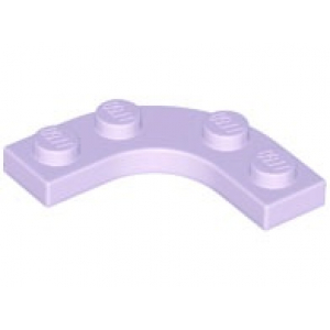 LEGO® Plate Round Corner 3x3 with 2x2 Curved Cutout