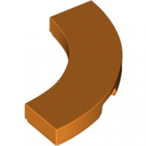 LEGO® Tile Round Corner 3x3 Macaroni