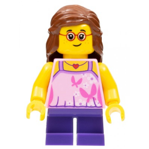 LEGO® Minifigure - Beachgoer Girl Glasses