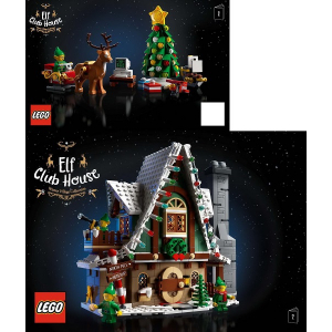 LEGO® Notice - Papier Set 10275 Village Noel