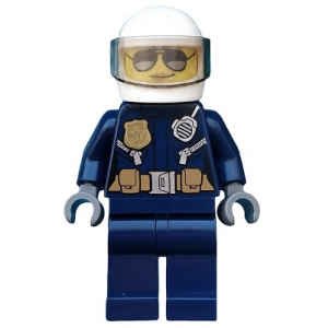 LEGO® Minifigure Police City Helicopter Pilot Female