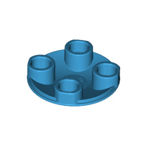 LEGO® Plate Round 2x2x with Rounded Bottom