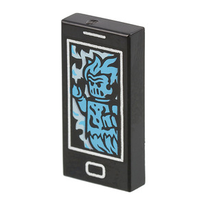 LEGO® Tile 1x2 Decorated Smartphone Ghost