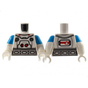 LEGO® Mini-Figurine Torse Tenue Astronaute (1S)