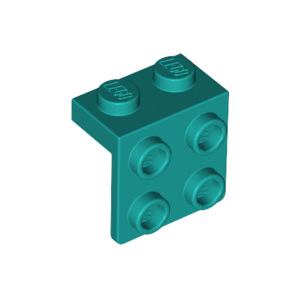 LEGO® Plate 1x2 Angle 90°- Support 2x2