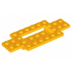 LEGO® Vehicle Base 4x10x2/3 with 4x2 Recessed Center