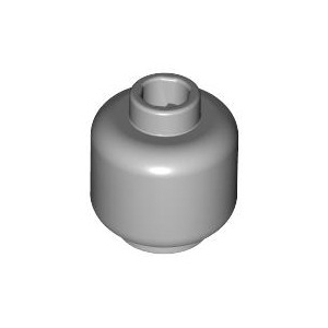 LEGO® Minifigure Head Plain Hollow Stud