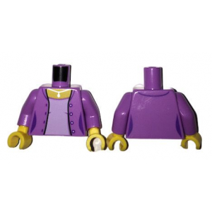 LEGO® Torso Female Open Jacket with 4 Buttons