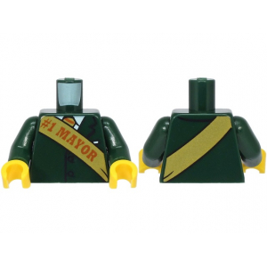 LEGO® Mini-Figurine Torse Echarpe de Maire (3H)