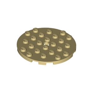 LEGO® Plate Round 6x6x with Hole