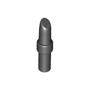 LEGO® Minifigure Utensil Lipstick with Black Handle Pattern