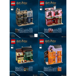 LEGO® Diagon Alley Instructions Catalog