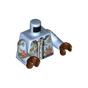 LEGO® Mini-Figurine torse Avec Veste à Fleurs (3O)
