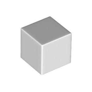 LEGO® Minifigure Head Modified Cube Plain