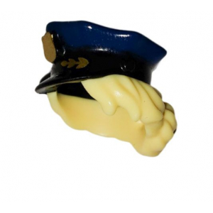 LEGO® Mini-Figurine Casquette Police et Cheveux (3U)