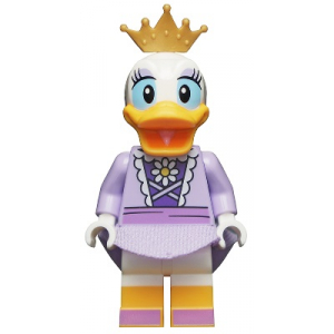 LEGO® Minifigure Daisy Duck Lavender Dress Gold Crown