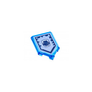 LEGO® Tile Modified 2x3 Pentagonal with Nexo Power Shield Pa