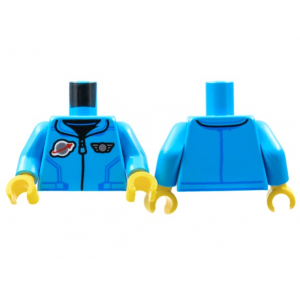 LEGO® Mini-Figurine Torse Gilet Logo Espace Planete