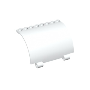 LEGO® Panel 5x8x3x2/3 Curved with 2 Axle Holes