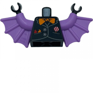 LEGO® Mini-Figurine Torse Chauve Souris Halloween