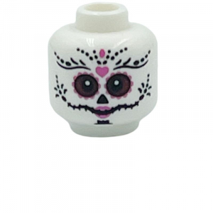 LEGO® Mini-Figurine Tête Catrina - Halloween