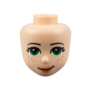 LEGO® Mini Doll Head Friends with Green Eyes