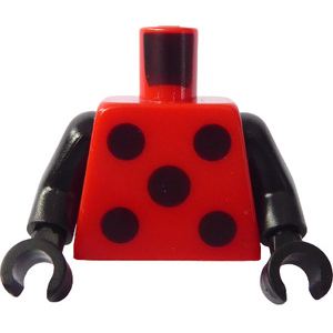 LEGO® Mini-Figurine Torse Coccinelle (5V)