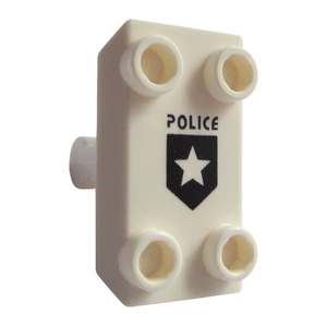 LEGO® Accessoire Mini-Figurine Bouclier Imprimé Police