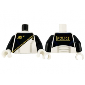 LEGO® Mini-Figurine Torse Police et Logo Classic (6L)