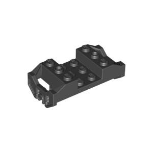 LEGO® Train Wheel Rc Holder with Pin Slots