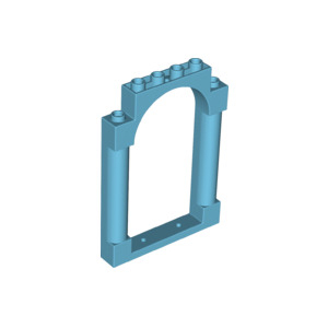 LEGO® Door Frame 1x6x7 Rounded Pillars with Top Arch