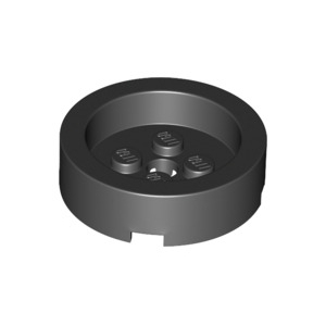 LEGO® Brick Round 4x4 with Recedded Center and Hole