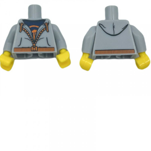 LEGO® Sweatshirt Torso Minifigure with Hood