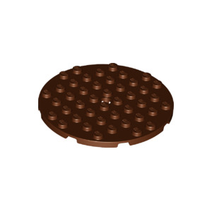 LEGO® Plate Round 8x8 with Hole