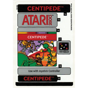 LEGO® Autocollant - Stickers Icons Atari Set 10306 Planche 3