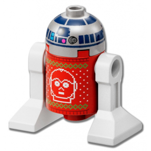 LEGO® Mini-Figurine Star-Wars R2-D2 Tenue Noel