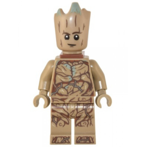 LEGO® Minifigure Groot Teen Groot Dark Tan