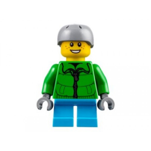 LEGO® Mini-Figurine Enfant Tenue Hiver et Casque