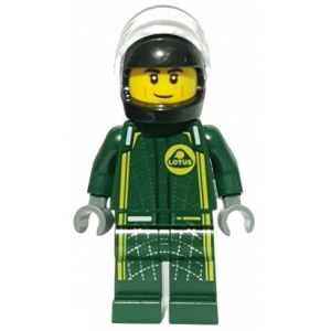 LEGO® Minifigure Speed Lotus Evija Driver
