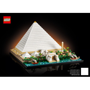 LEGO® Notice - Papier Set 21058 Architecture Pyramide